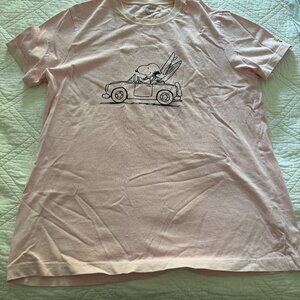 J. Crew Snoopy Tshirt